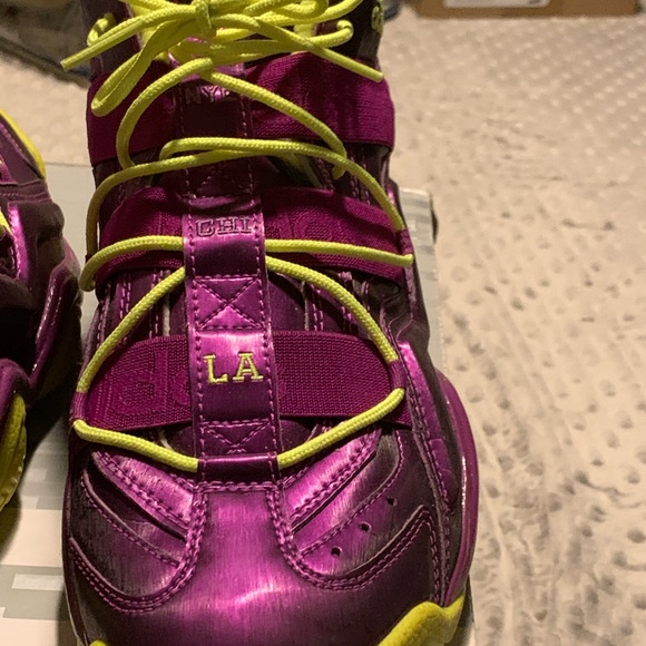 Adidas top ten 2000 L.A. lakers colors size 13 mens *EUC* - Picture 6 of 7